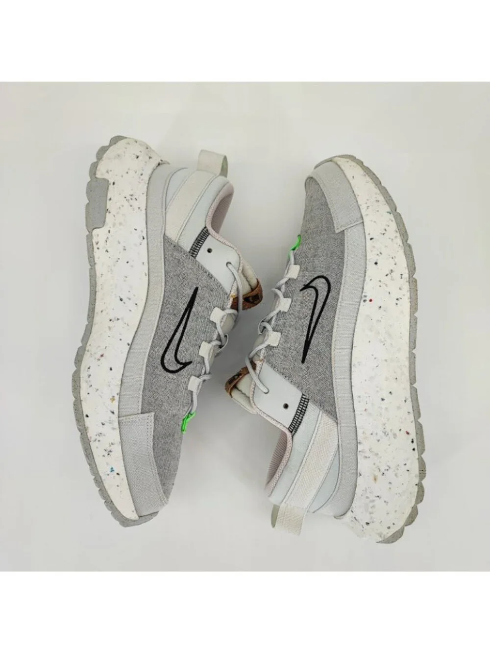 Nike Crater Remixa Women's Size 9.5 US Sneakers Knit Grey Shoes DA1468-004